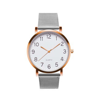 Fashion Favorite Nero Horloge Zilver / Rose