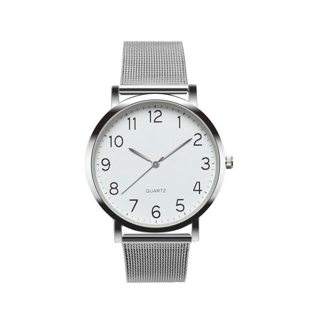 Fashion Favorite Nero Horloge Zilver / Zilver Horloge | Staal | Ø 40 mm