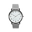 Fashion Favorite Nero Horloge Zilver / Zwart Horloge | Staal | Ø 40 mm