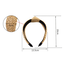 Ibiza Beach Haarband / Diadeem | Boho Knot Bruin | Rotan Look