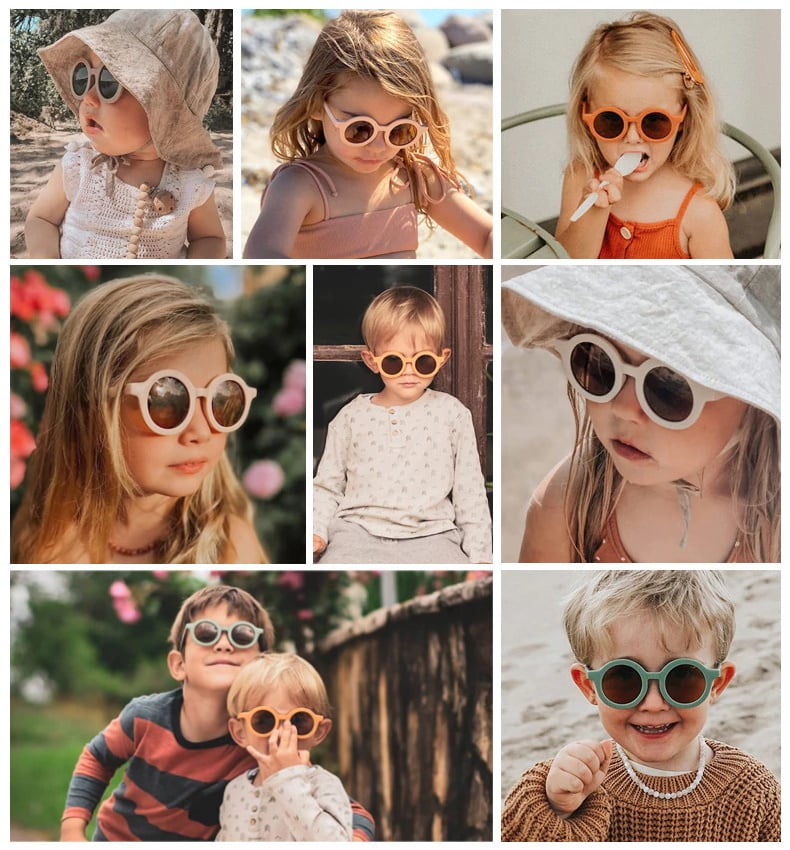 Experiment Ontvanger Australië Kinder Zonnebril - Mat Oranje - Fashion Favorite