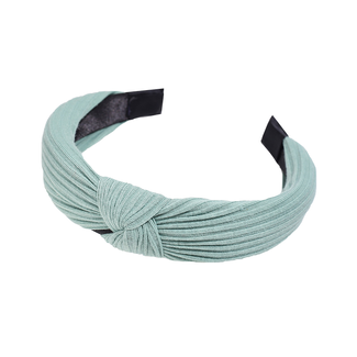 Fashion Favorite Knitted Diadeem - Mintgroen