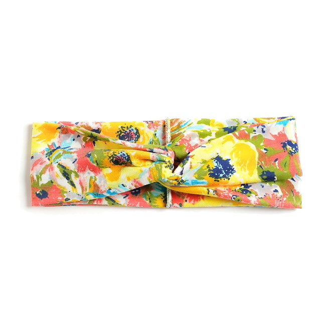 Fashion Favorite Haarband Yellow Flower | Elastisch / Katoen