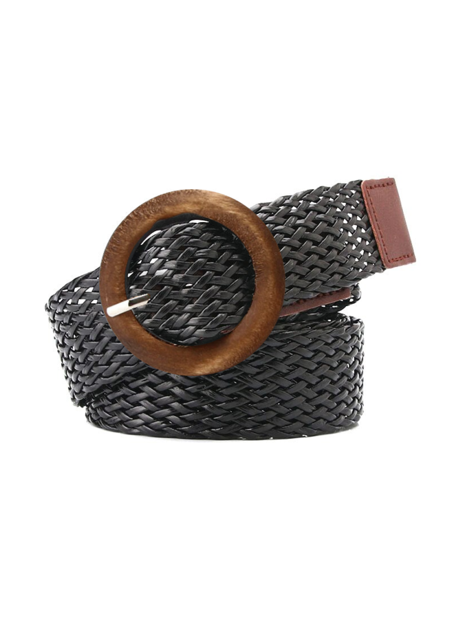 vervorming komen Mok Vintage Riem | Gevlochten Zwart - Fashion Favorite