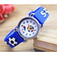 Fashion Favorite Kinder Horloge | 3D Voetbal / Soccer Blauw | Siliconen