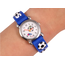 Fashion Favorite Kinder Horloge | 3D Voetbal / Soccer Blauw | Siliconen