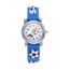 Fashion Favorite Kinder Horloge | 3D Voetbal / Soccer Blauw | Siliconen