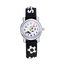 Fashion Favorite Kinder Horloge | Voetbal Zwart 3D