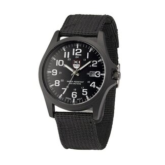 Fashion Favorite New Military Horloge | Zwart