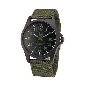 Fashion Favorite New Military Horloge | Groen