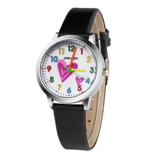 Fashion Favorite Kinder Horloge | Hartje Zwart