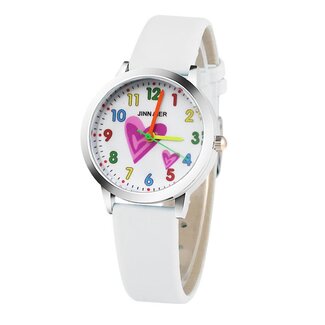 Fashion Favorite Kinder Horloge | Hartje Wit