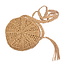 Fashion Favorite Rotan Tasje - Rond Bruin