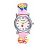 Fashion Favorite Kinder Horloge | Vlinder Roze 3D