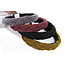 Fashion Favorite Velvet / Glitter Diadeem / Haarband - Rood