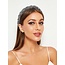 Fashion Favorite Velvet / Glitter Diadeem / Haarband - Zwart