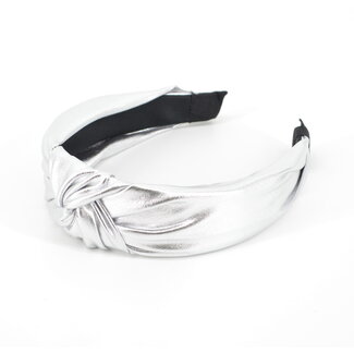 Fashion Favorite Metallic Diadeem / Haarband - Zilver