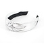 Fashion Favorite Metallic Diadeem / Haarband | Zilver | Kunstleer | Fashion Favorite