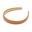 Fashion Favorite PU leder Diadeem / Haarband | Camel | Kunstleer | Fashion Favorite