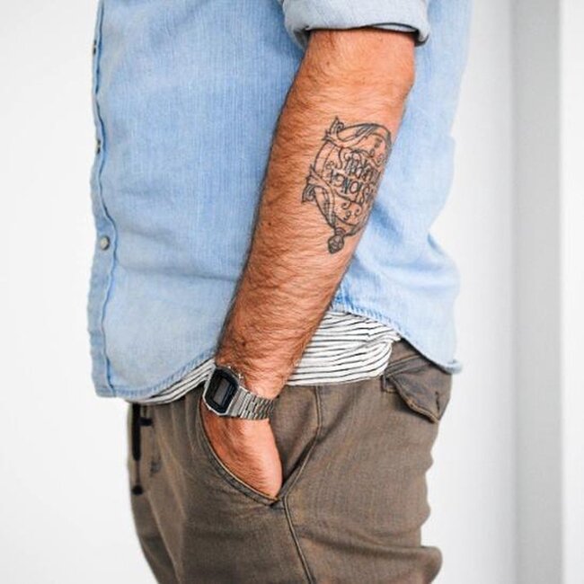 Digitaal Retro Horloge - Staal - Zilverkleurig