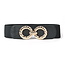 Fashion Favorite Elastische Riem | Twisted Goud | Polyester / Elastaan | Fashion Favorite