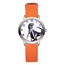 Fashion Favorite Dinosaurus Horloge - Oranje | Nylon | Ø 30 mm