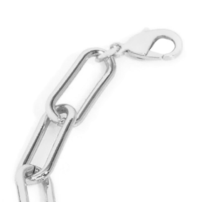 Schakelketting | Zilver | 60 + 5 cm | Staal / Silver Plated | Fashion Favorite