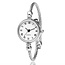 Iron Zilver / Wit Horloge | Zilverkleurig | Staal | Ø 20 mm