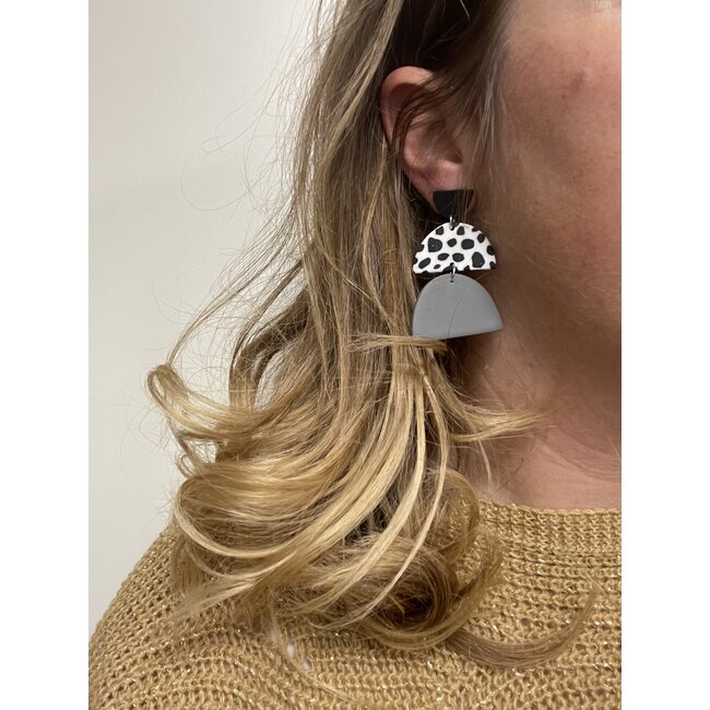 Clay Oorbellen #3 | Oorhangers | Polymeer Klei / Bijoux