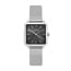 Favorite Fashion Adoree Silver / Black Mesh Horloge | Zilverkleurig | Mesh band