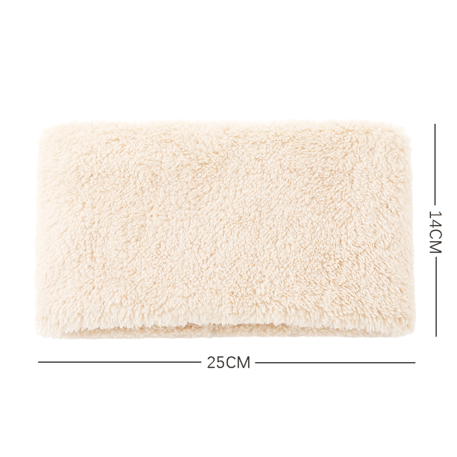 Teddy / Fleece Colsjaal - Grijs | Polyester | One size