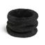 Teddy / Fleece Colsjaal - Zwart | Polyester | One size