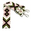 Fashion Favorite Bag Strap / Tas Riem | Olive/Bruin/Roze | Schouderriem - 130 cm