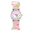 Fashion Favorite Kinderhorloge 3D Eenhoorn/Unicorn Roze | Kunststof/Plastic |  Ø 20 mm | Fashion Favorite