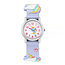 Fashion Favorite Kinderhorloge 3D Eenhoorn/Unicorn Lila | Kunststof/Plastic |  Ø 20 mm | Fashion Favorite