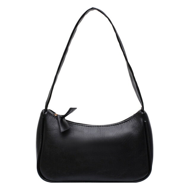 Fashion Favorite Schouder / Hand Tas | Zwart | 23 x 14 x 8 cm | Kunstleer | Fashion Favorite