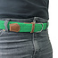 Fashion Favorite Gevlochten Riem - Groen | 95 - 105 cm Stretch | Canvas/Polyester | Fashion Favorite