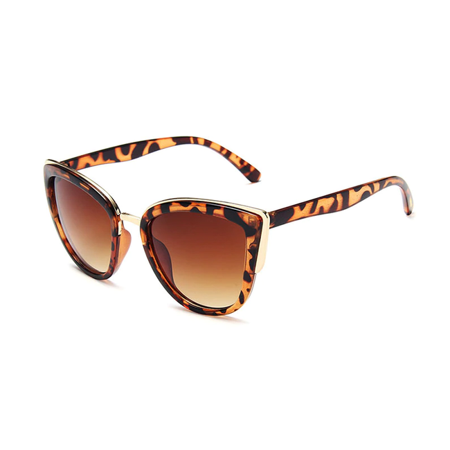 Fashion Favorite Cat Eye Zonnebril | Leopard | Fashion Favorite