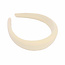 Fashion Favorite Color Diadeem / Haarband - Creme