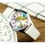 Fashion Favorite Kinder Horloge | Unicorn Wit | Kunstleer