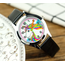 Fashion Favorite Kinder Horloge | Unicorn Zwart | Kunstleer