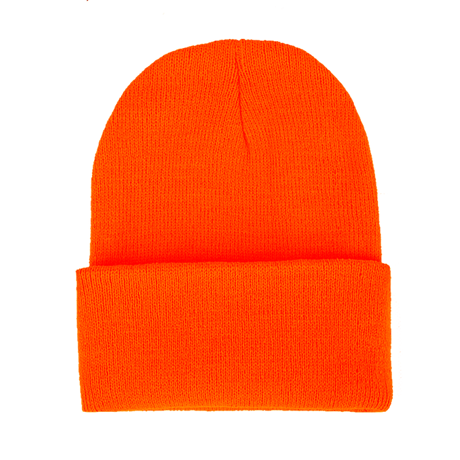 Beanie Muts Uni Oranje | Polyacryl | One Size | Fashion Favorite