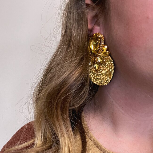 Candy Color Oorbellen - Goud | Oorhangers