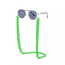 Fashion Favorite Zonnebril Ketting / Brillenkoord - Groen | Acryl | 70 cm | Fashion Favorite