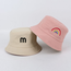 Fashion Favorite Kinder Bucket Hat - Roze | Regenboog | 52 cm | Tweezijdig