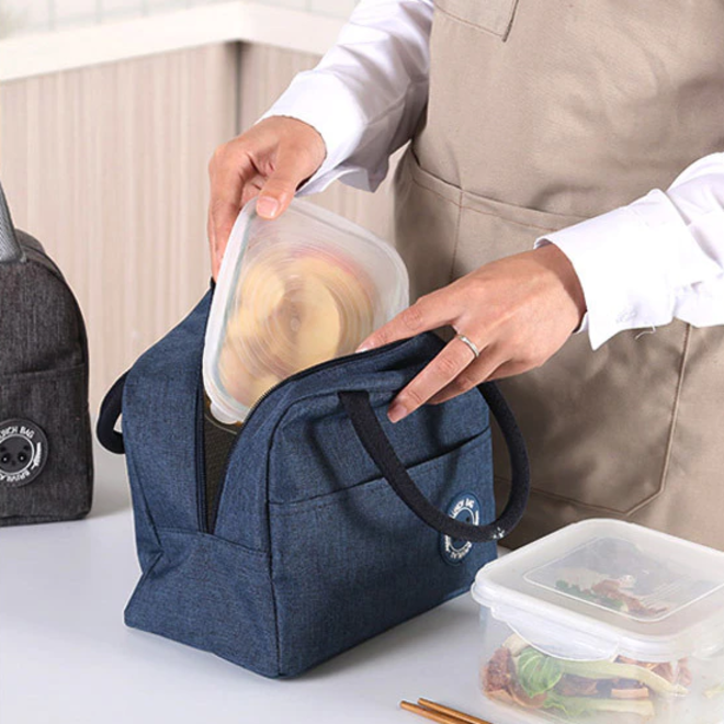 Lunch Bag - Grijs | Koeltas | Polyester / Nylon | Fashion Favorite