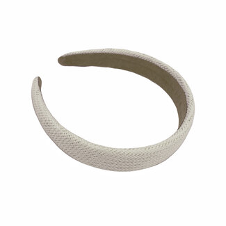 Fashion Favorite Boho Rotan Haarband - Creme