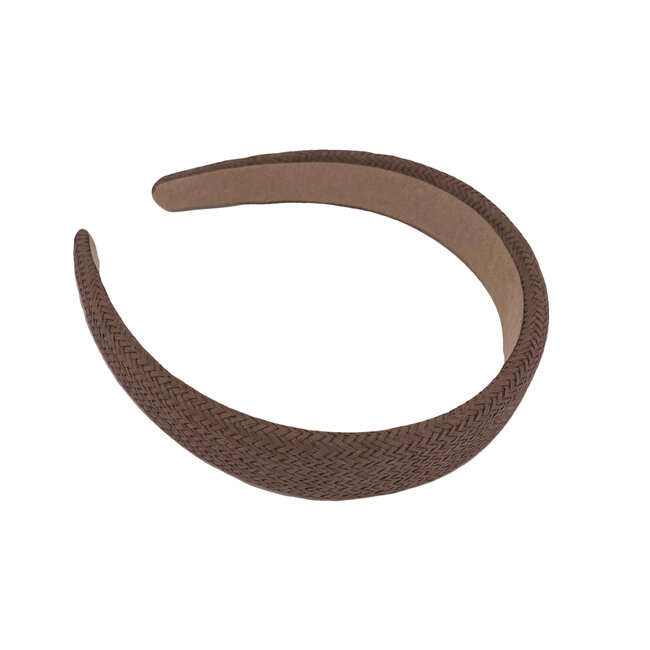 Fashion Favorite Boho Rotan Haarband / Diadeem | Bruin | Riet/Rotan