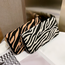 Fashion Favorite Portemonnee - Zebra Zwart/Wit | Jacquard / Polyester | 20 x 10 x 2,5 cm