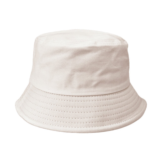 Fashion Favorite Bucket Hat - Beige | Katoen | Fashion Favorite